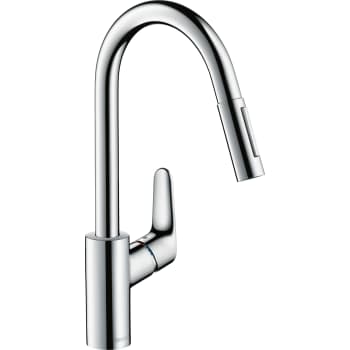 Hansgrohe Focus M41 køkkenarmatur 240 med udtræksbruser, 2jet, krom