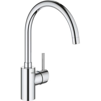 Grohe Concetto, etgrebs-køkkenbatteri, højt udløb, Grohe Zero