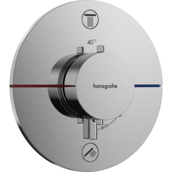 HANSGROHE ShowerSelect Comfort termostatbatteri ø155mm indb 2udt
