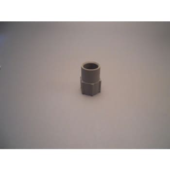 Muffe for afløbsslange 22 mm grå