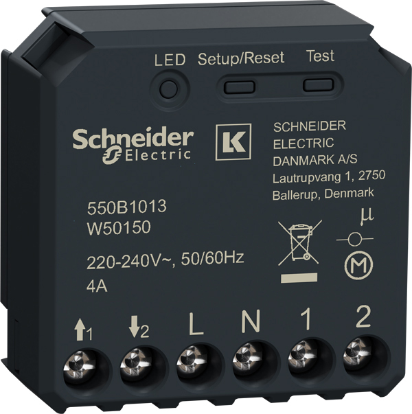 LK FUGA Wiser trådløs jalousi styring for indbygning (puck)