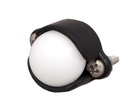 Kuglehjul - H13,5mm Ø12,7mm Plast