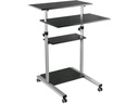 Mobil sidde- og stå arbejdsbord - maks. 60kg