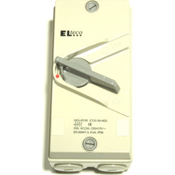 Sikkerhedsafbryder 63A AC23 3P+N Grå