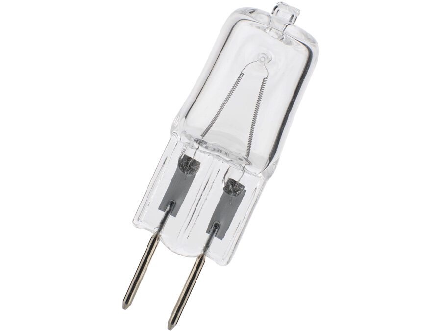 G6.35 halogenstiftpære - 230V 50W, 300° (2700K 1000h)