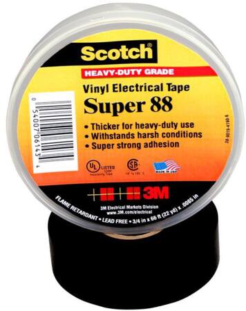 TAPE VINYL SORT 19MMX20M SUPER 88