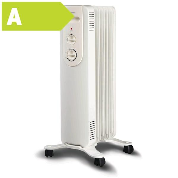 Radiator Oliefyldt NOVA 10 1000W 230V m/stikprop, på hjul