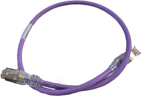 PATCHKABEL KAT6A S/FTP LSZH 0,5M VIOLET