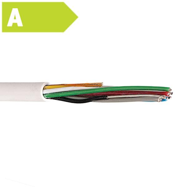 Signalkabel PTK 6x0,6 hvid