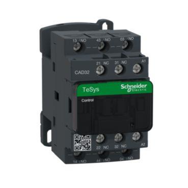 TeSys D kontrolrelæ - 3 NO + 2 NC - <= 690 V - 230 V AC standard kul, CAD32P7