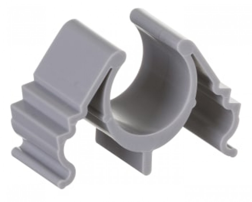 Rilleclips Pro rør 16 mm for fastgørelse af rør i riller