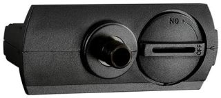 Square 1F 230V Pendeladapter - Sort