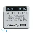 Shelly PM Mini (GEN 3) - WiFI effektmåler u/relæ