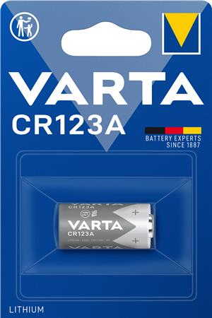 BATTERI PHOTO CR 123A 3,0V