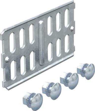 Længdesamlestykke 60x100 til kabelbakke RLVK 60 FS galvaniseret