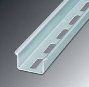 DIN-SKINNE 15MM HØJ, HUL: 6,2X15MM, 2M