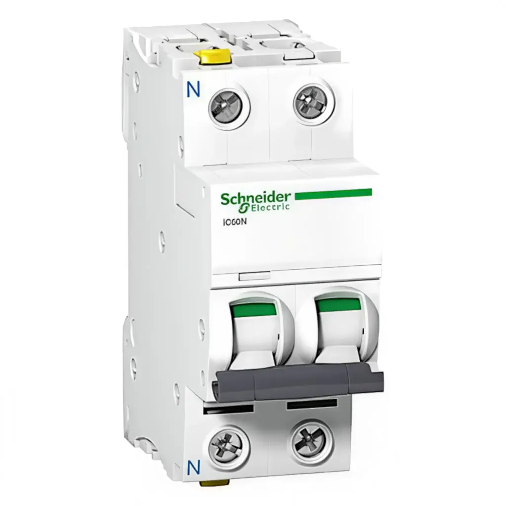 Schneider Automatsikring 1Polet+Nul 10A