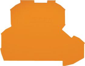 2-etages ende-/mellemplade orange