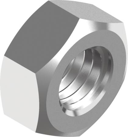 MØTRIK M8 8MM A4 SW13 DIN 934