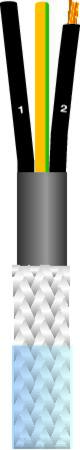 STYREKABEL  4G2,5    YCY-JZ  TR