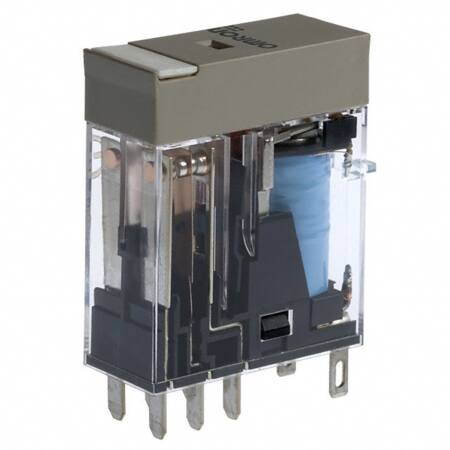 RELÆ, PLUG-IN, 8-PIN, 2C/O, 5 A