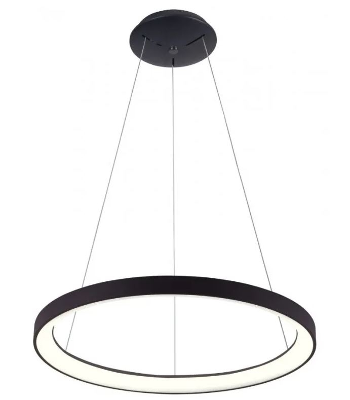 Nordic48 Dæmpbar LED lampe sort, inkl. ophæng