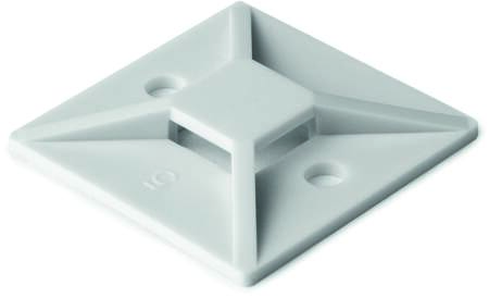 SOKKEL M/LIM 19,0X19,0, HVID