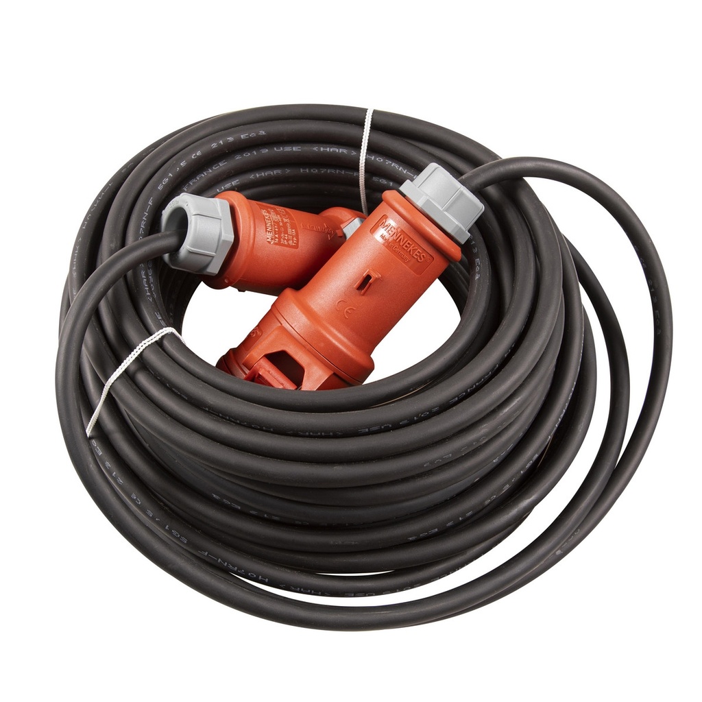 CEE forlængerkabel 32A IP44 5x6mm² - 10 meter