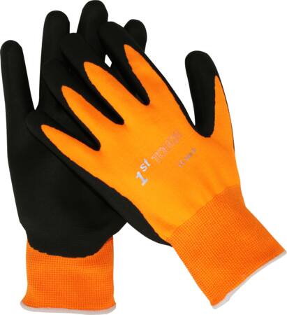 HANDSKE 1 TOUCH 10 NYLON/NITRIL