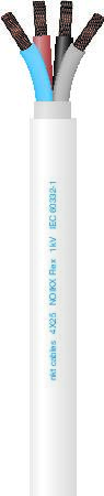 Kabel NOIKX Flex 90° 5G16 lysegrå T500