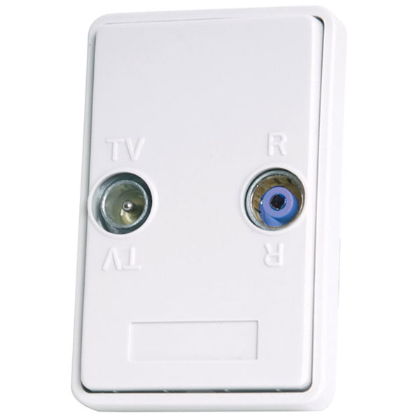 FREJA antenneudtag TV og R sløjfedåse T4C - LG