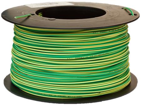 LEDNING TEXILINE HF90 1,5 MM² GUL/GRØN