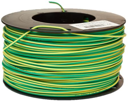 LEDNING TEXILINE HF90 2,5 MM² GUL/GRØN