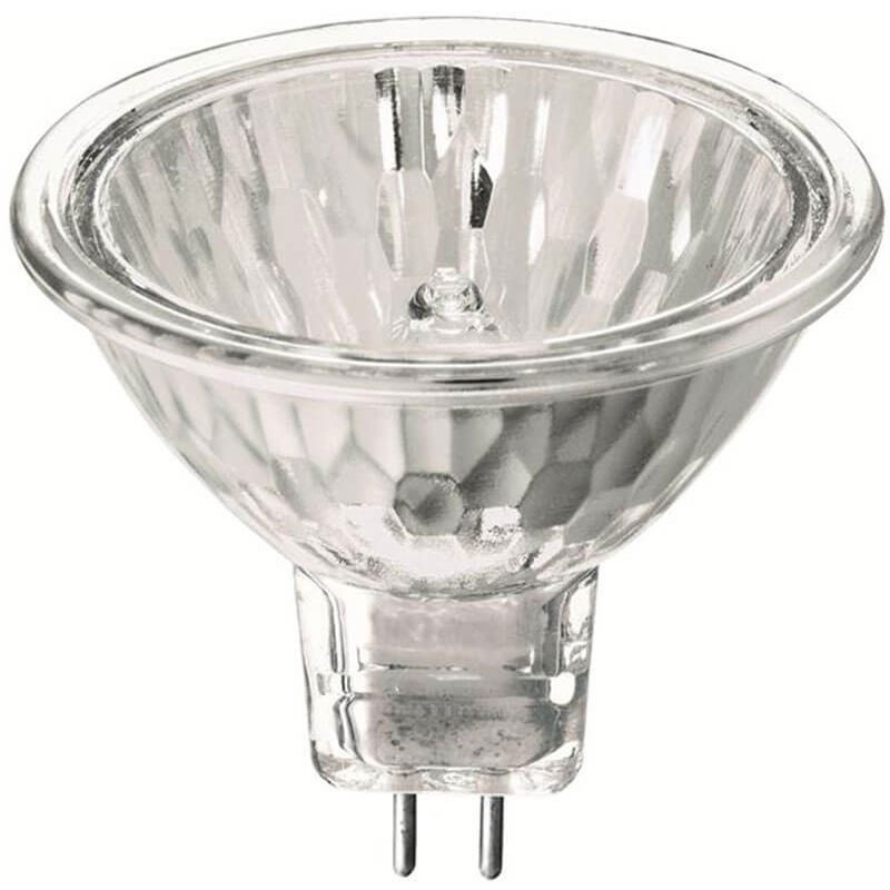 Halogenpære Alu. 50W 12V GU5,3 - 60º