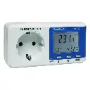 PeakTech Energimåler m. schuko jord til stikkontak 16A