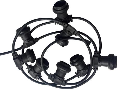 LYSKÆDE 1,0M. E27 2X1,5MM2