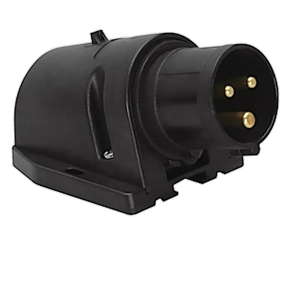 VÆGINDTAG STAGE, 16A, 2P+J, 230V, 6H, IP44