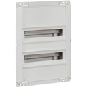 Gruppetavle PGE 150-14 planforsænket lysegrå