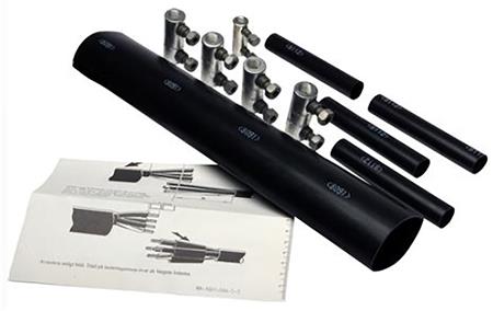 KRYMPEMUFFESÆT MED FORBINDER 5X6-16 MM2