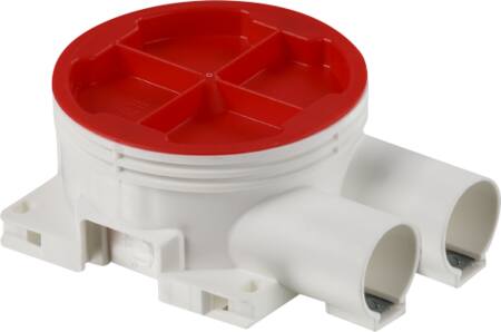 INDMURINGSDÅSE D:38MM M/RØRTUDE