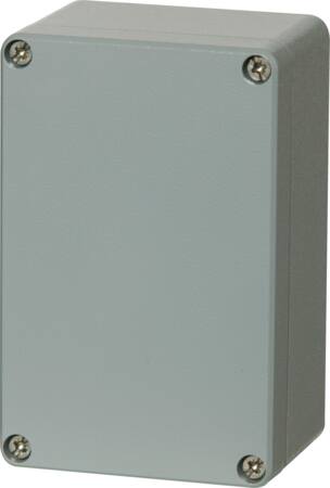 KASSE 81X127X57 ALUMINIUM GRÅ