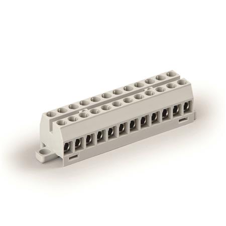 Klemrække 6 mm² 12-Polet KR8121