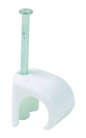 Clips rund TC 3-5/20 mm hvid