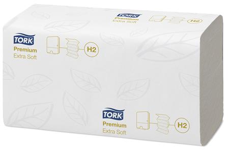 PAPIRHÅNDKLÆDE TORK XPRESS HVID H2 PREM
