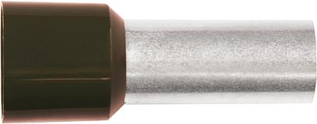 ISO. TERMINALRØR 50MM² L25 OLIVENGRØN