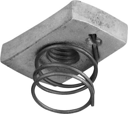 STRUT PROFILMØTRIK M8 KORT FJEDER HDG