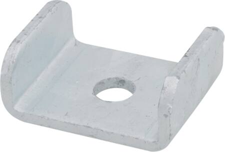 STRUT GEVINDPLATTE U-FORMET BUP 11MM