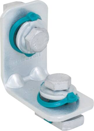 RAPIDSTRUT BESLAG 90° BUP KORT/KORT