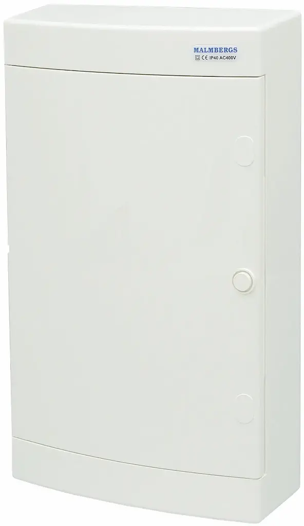 Gruppetavle, ABS-Plast, 36 moduler, IP40