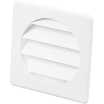 Jalousirist Ø100 mm, hvid, type 73.4